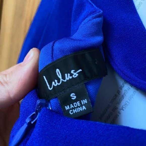 Lulus Straight to the Heart Royal Blue Backless Maxi Dress - Picture 7 of 7